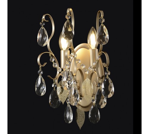 Бра Crystal Lux ESMIRALDA AP2 GOLD