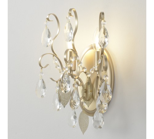 Бра Crystal Lux ESMIRALDA AP2 GOLD