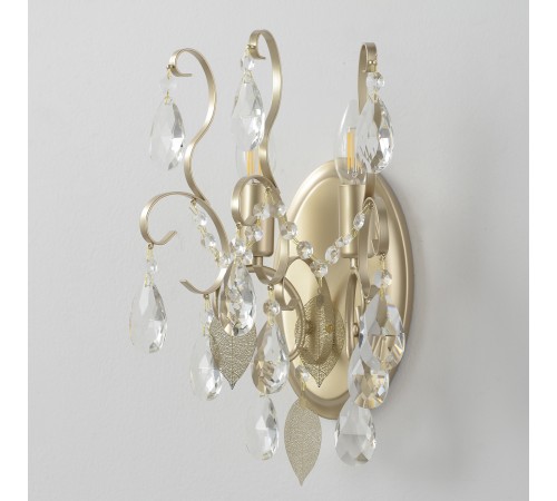 Бра Crystal Lux ESMIRALDA AP2 GOLD