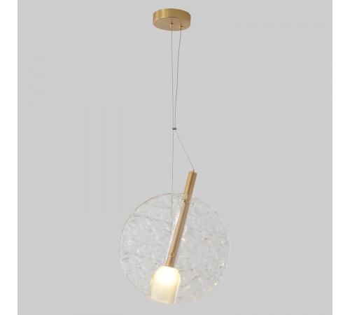 Светильник подвесной Crystal Lux FROZEN SP1 BRASS