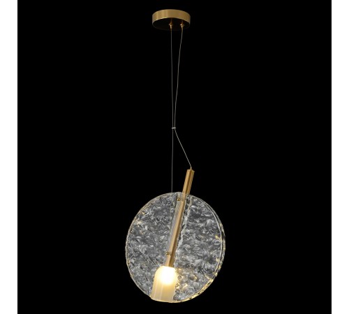 Светильник подвесной Crystal Lux FROZEN SP1 BRASS