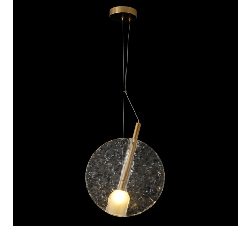 Светильник подвесной Crystal Lux FROZEN SP1 BRASS