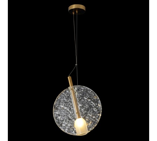 Светильник подвесной Crystal Lux FROZEN SP1 BRASS