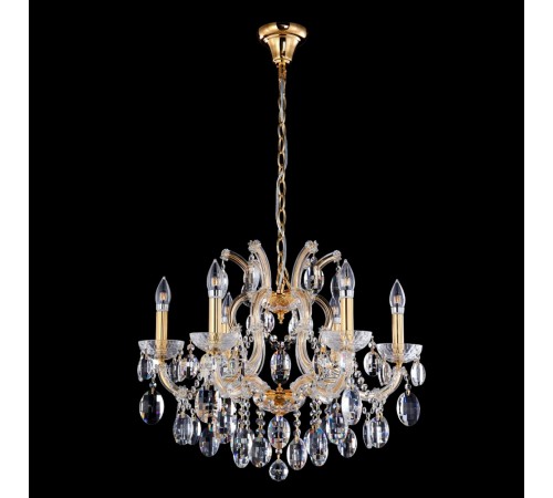 Люстра Crystal Lux HOLLYWOOD SP6 GOLD