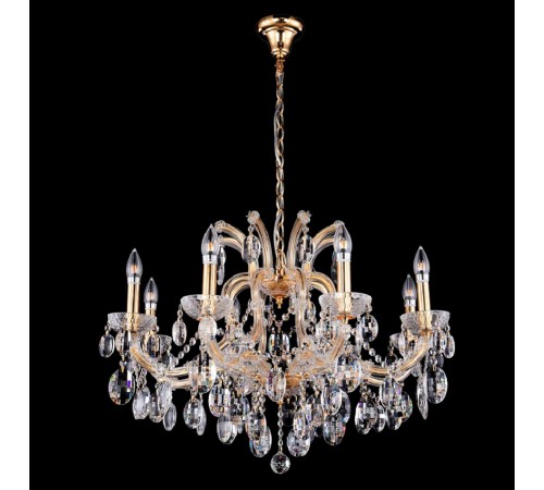 Люстра Crystal Lux HOLLYWOOD SP8 GOLD