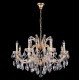 Люстра Crystal Lux HOLLYWOOD SP8 GOLD