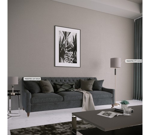 Торшеры Crystal Lux MAESTRO PT1 GOLD