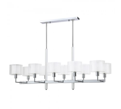 Люстры Crystal Lux MAESTRO SP-PL10 L1100 CHROME