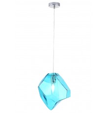 Светильник подвесной Crystal Lux NUESTRO SP1 CHROME/BLUE