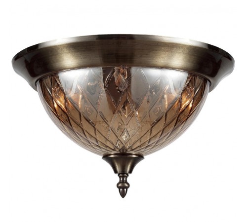 Светильник потолочный Crystal Lux NUOVO PL3 BRONZE