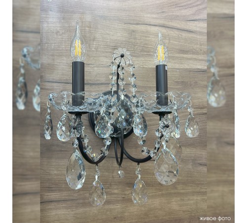 Бра Crystal Lux ODELIS AP2 BROWN