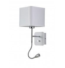 Бра Crystal Lux PACO AP2 CHROME/WHITE