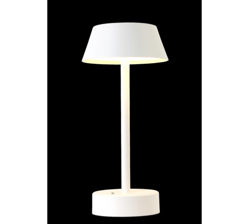 Аккумуляторная настольная лампа Crystal Lux SANTA LG1 WHITE
