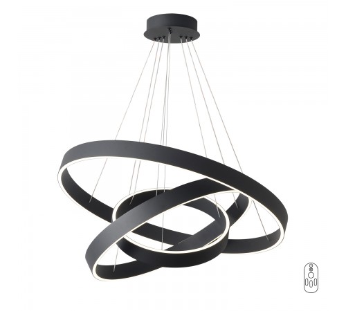 Люстра Crystal Lux TRON SP158W LED BLACK