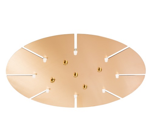 Потолочная база Crystal Lux D600-8 BRASS