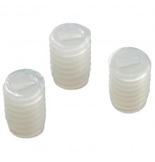 Набор из 100 креплений для рассеивателя Arlight 017487 TOP-M4x6 (PVC, белый)