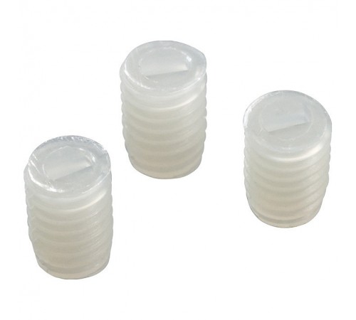 Набор из 100 креплений для рассеивателя Arlight 017487 TOP-M4x6 (PVC, белый)