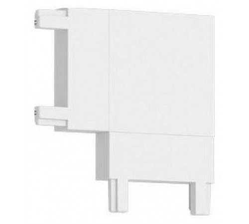 Соединитель угловой L-образный для треков накладных Aployt APL.0181.10.08 Magnetic track 48