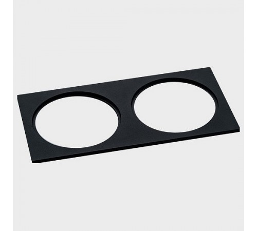 Рамка на 2 светильника Italline IT02-QRS2 black IT02-QRS2