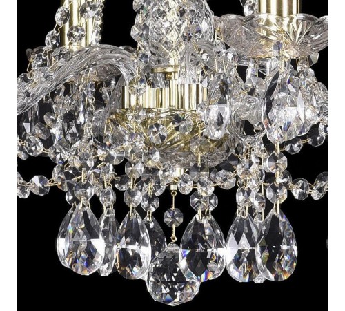 Подвесная люстра Bohemia Ivele Crystal 1413/4/165/G 1413