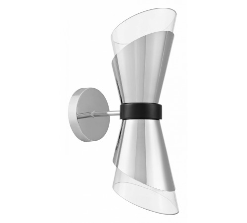 Бра LUMINA DECO LDW 7013-2 CHR+PR Fabro