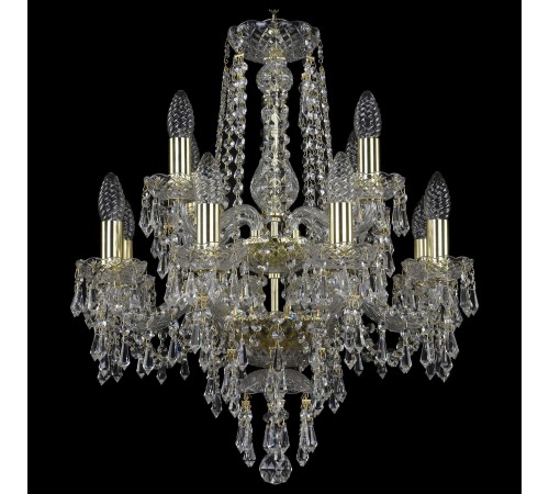 Подвесная люстра Bohemia Art Classic 11.23.8+4.165.2d.Gd.Dr 11.23