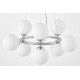 Подвесная люстра LUMINA DECO LDP 6033-9 CHR MARSIADA