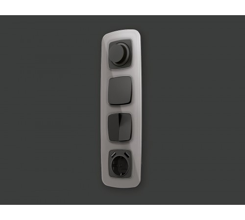 Клавиши для выключателя двухклавишного Ambrella Volt OP9030 Quant