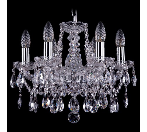 Подвесная люстра Bohemia Ivele Crystal 1413/6/141/Ni 1413