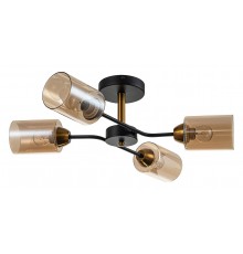 Люстра на штанге Escada 1131/4P Black/Gold Vertigo