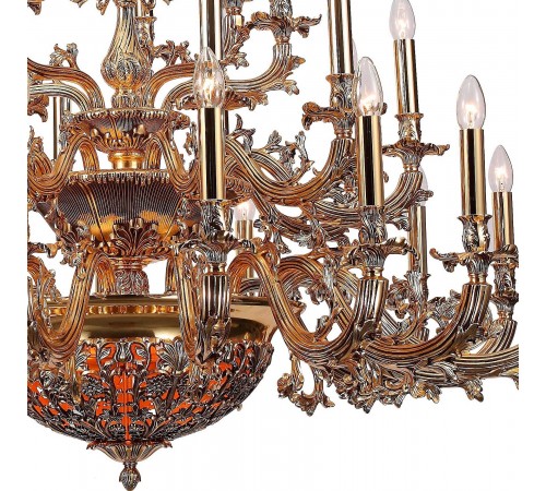 Подвесная люстра Lucia Tucci FIRENZE 1780.30.3 antique gold Firrnze