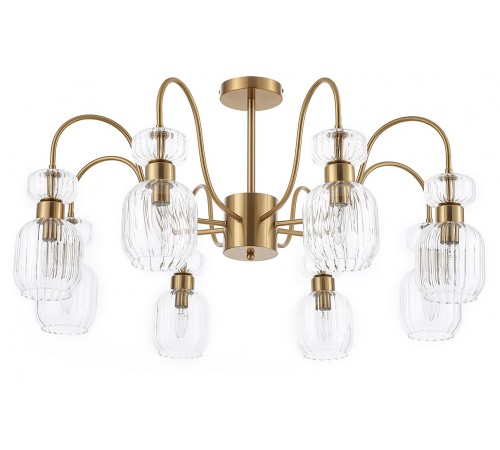 Люстра на штанге Escada 1141/8PL Clear Gloss