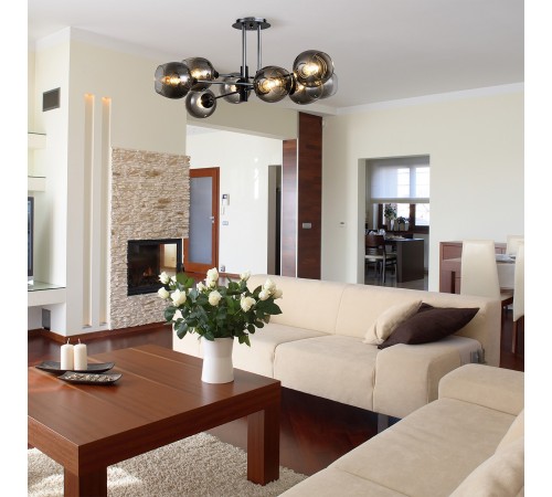 Люстра на штанге Escada 1138/8P Monsoon