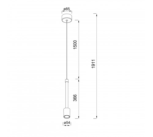 Подвесной светильник Mantra 8946 Fugaz