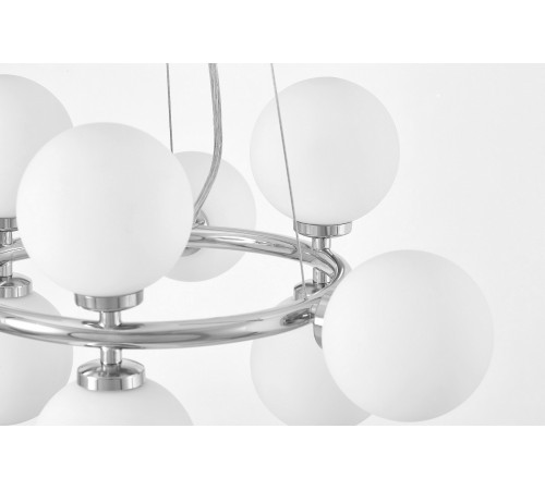 Подвесная люстра LUMINA DECO LDP 6033-9 CHR MARSIADA