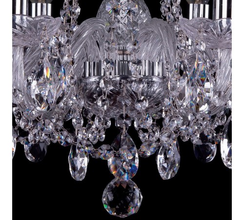 Подвесная люстра Bohemia Ivele Crystal 1402/6/160/Ni 1402