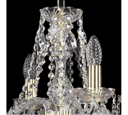 Подвесная люстра Bohemia Ivele Crystal 1413/4/165/G 1413