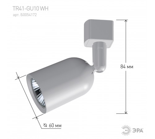 Светильник на штанге Эра TR41-GU10 WH