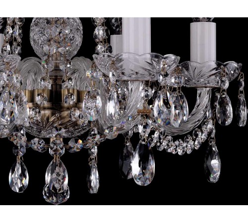 Подвесная люстра Bohemia Ivele Crystal 1402/6/141/Pa 1402