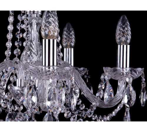 Подвесная люстра Bohemia Ivele Crystal 1402/5/160/Ni 1402