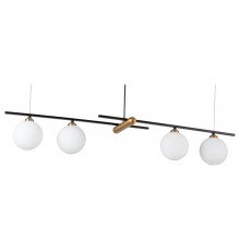 Подвесной светильник Indigo 11015/4P Black Opaco