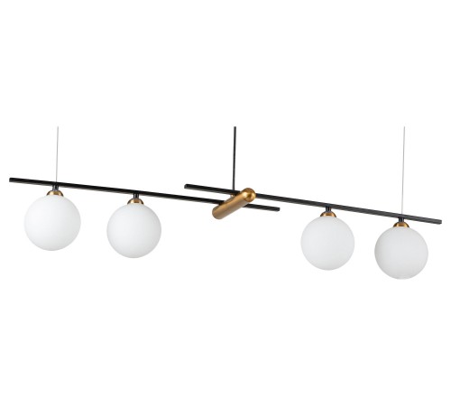 Подвесной светильник Indigo 11015/4P Black Opaco