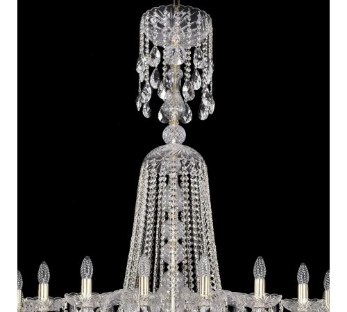 Подвесная люстра Bohemia Ivele Crystal 1402/20/400/XL-140/G 1402