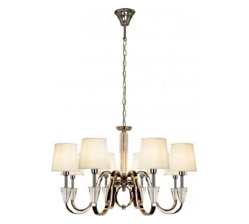 Подвесная люстра iLamp P2424-8 Nickel Alesti