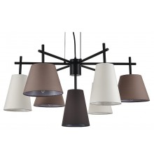 Подвесная люстра Indigo 13032/7P Black Abbinare