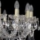 Подвесная люстра Bohemia Ivele Crystal 1402/20/460/G 1402