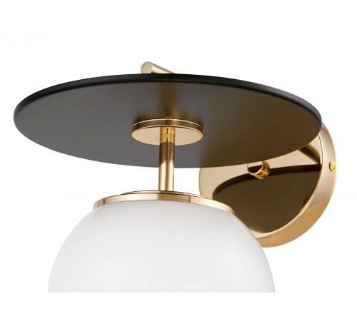 Бра LUMINA DECO LDW 7014-1 GD+BK Dalton