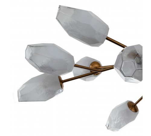 Люстра на штанге Indigo 13003/12C Brass Boccio