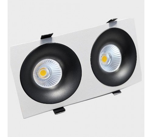 Рамка на 2 светильника Italline IT06-6016 white FR2 IT06-6016