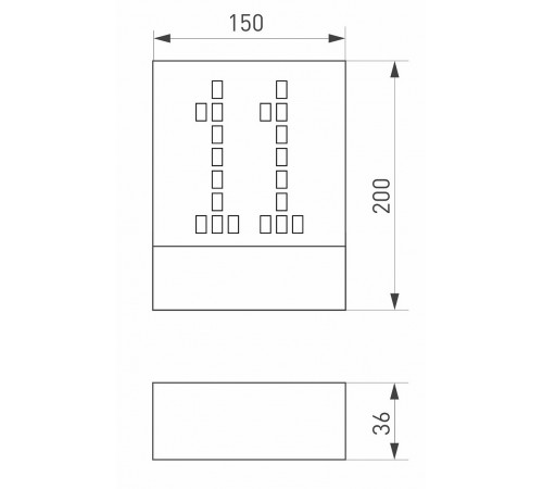 Подсветка номера Arlight 030022 Sign
